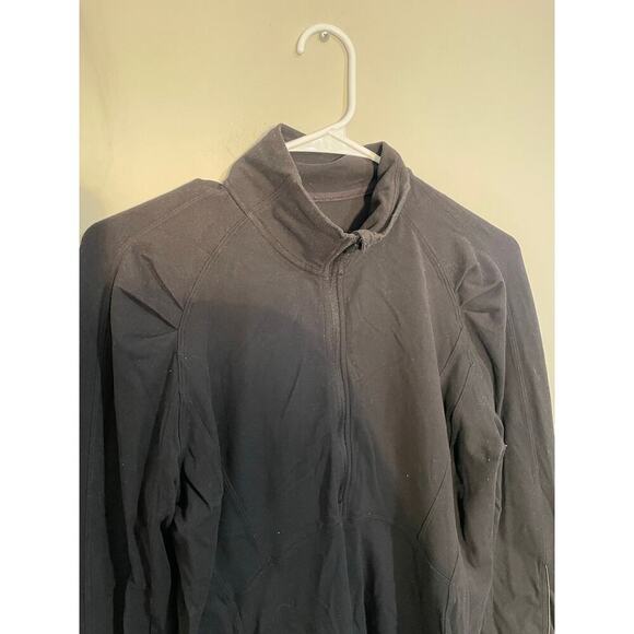 Lululemon Extra Mile 1/2 Zip in Black - Picture 3 of 10
